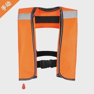 充气式救生衣便携式全自动气腰带大人垂钓鱼船用车载手动胀式