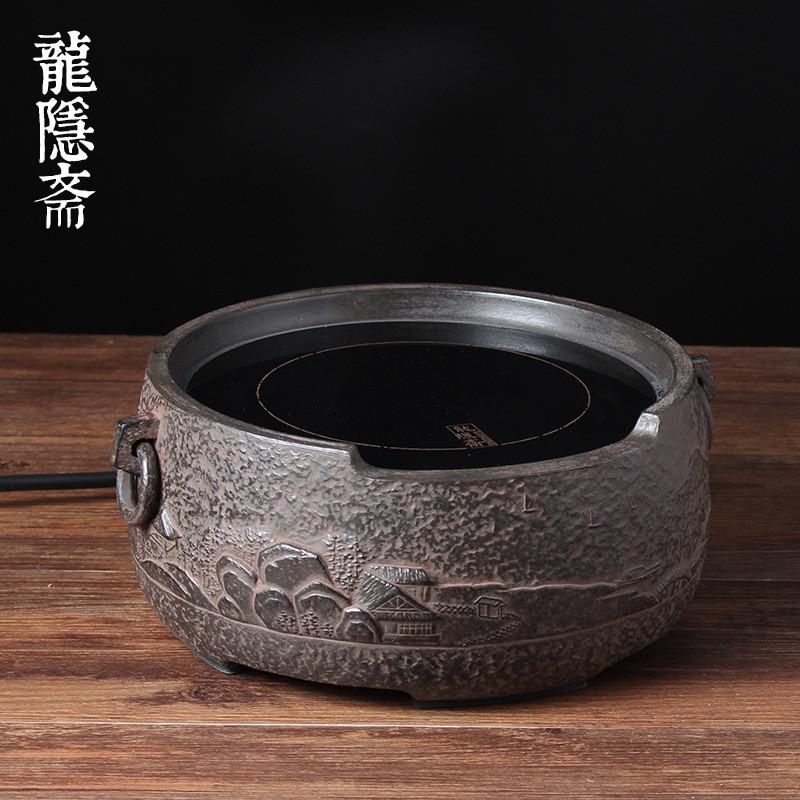 龙隐斋电陶炉茶炉家用静音铁壶银壶陶壶专用煮茶器具智能