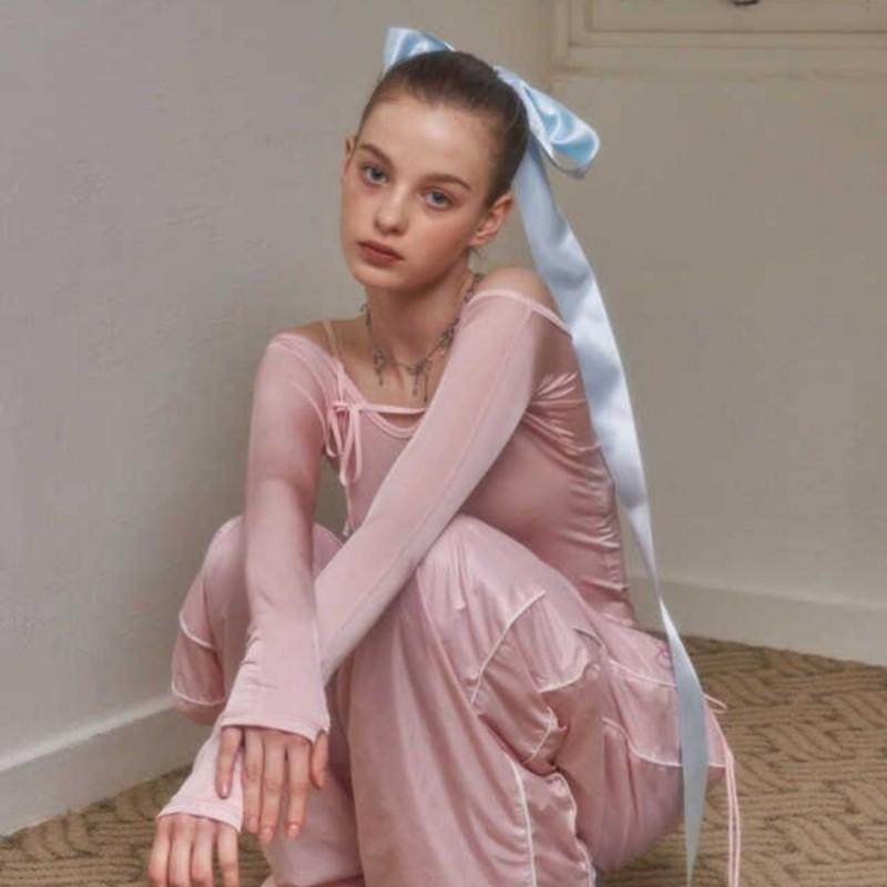 丝带美学~法式奶蓝色大蝴蝶结超长飘带发夹后脑勺顶夹芭蕾风头饰,饰品/流行首饰/时尚饰品新,发饰,淘宝优惠券,粉丝福利购,淘宝优惠卷