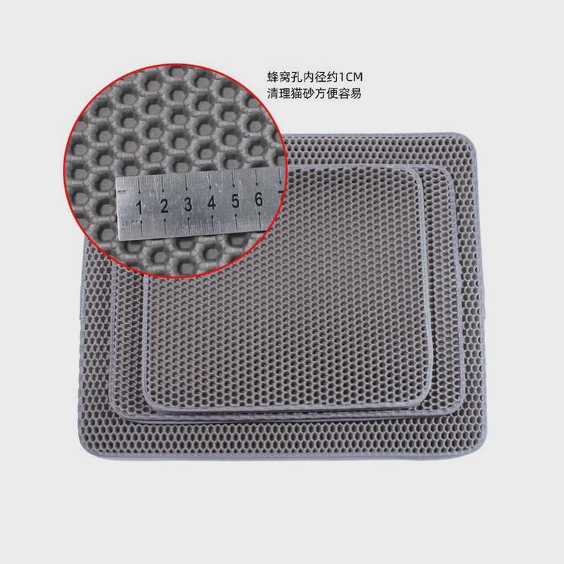 厂家批发双层eva宠物猫砂垫宠物猫砂盆滤砂垫宠物用品猫抓猫垫