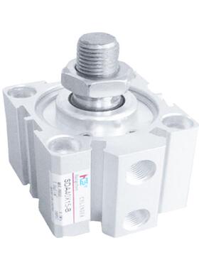 亚德客气动气缸小型气动薄型气缸sda40x15厂家直销硬质氧化型缸