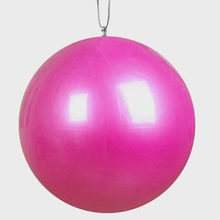 pvc一体圣诞球75cm无缝充气装 饰球圣诞布置广告球 饰道具球节日装