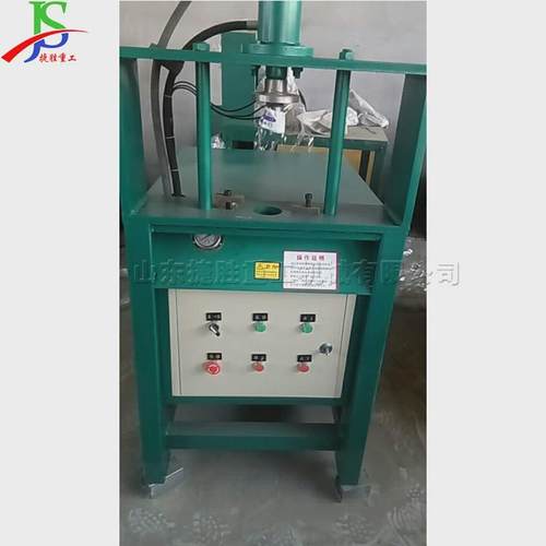 小型电动液压冲孔机设备冲孔机冲弧机楼梯防盗窗制作不锈钢管