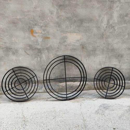 婚庆铁艺道具带孔圆环水晶装饰珍珠线帘固定架酒店婚礼堂路引摆件