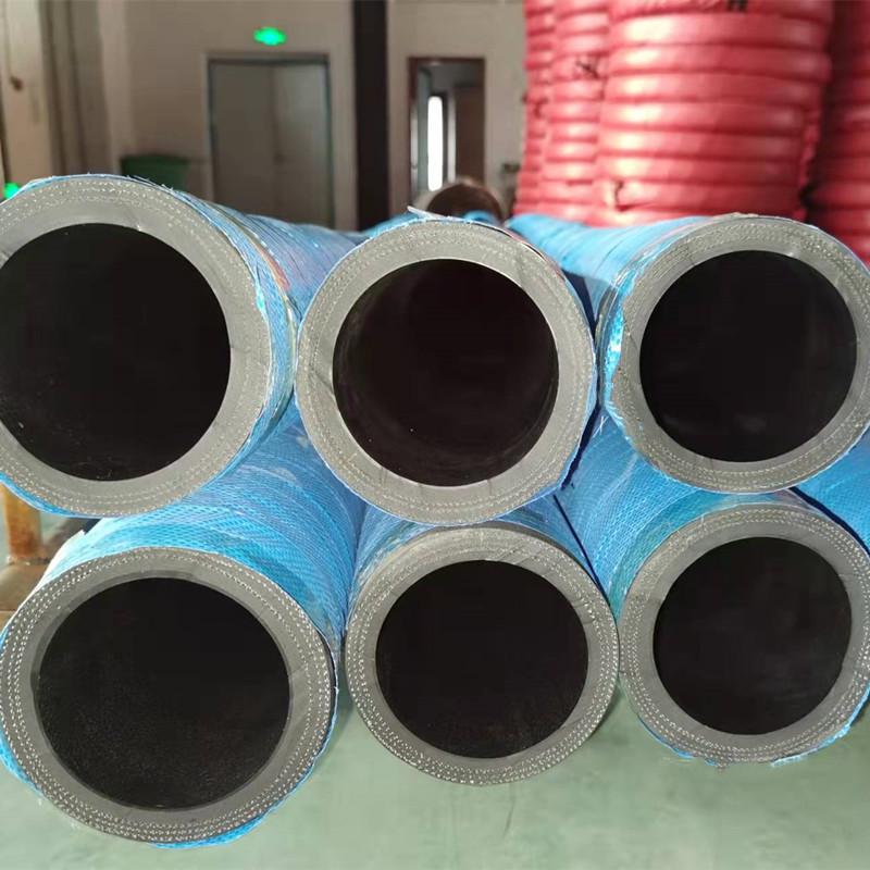 大口径骨架排沙橡胶管机械油管缠绕抽砂管高低压钢丝矿井钻探胶管