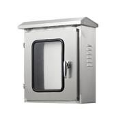 304定制仪表不沾水配电箱户外不锈钢配电箱不锈钢双层门配电箱