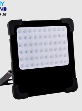 超薄户外照明灯照树灯50w100w150w200瓦led投光灯防水工程泛光灯