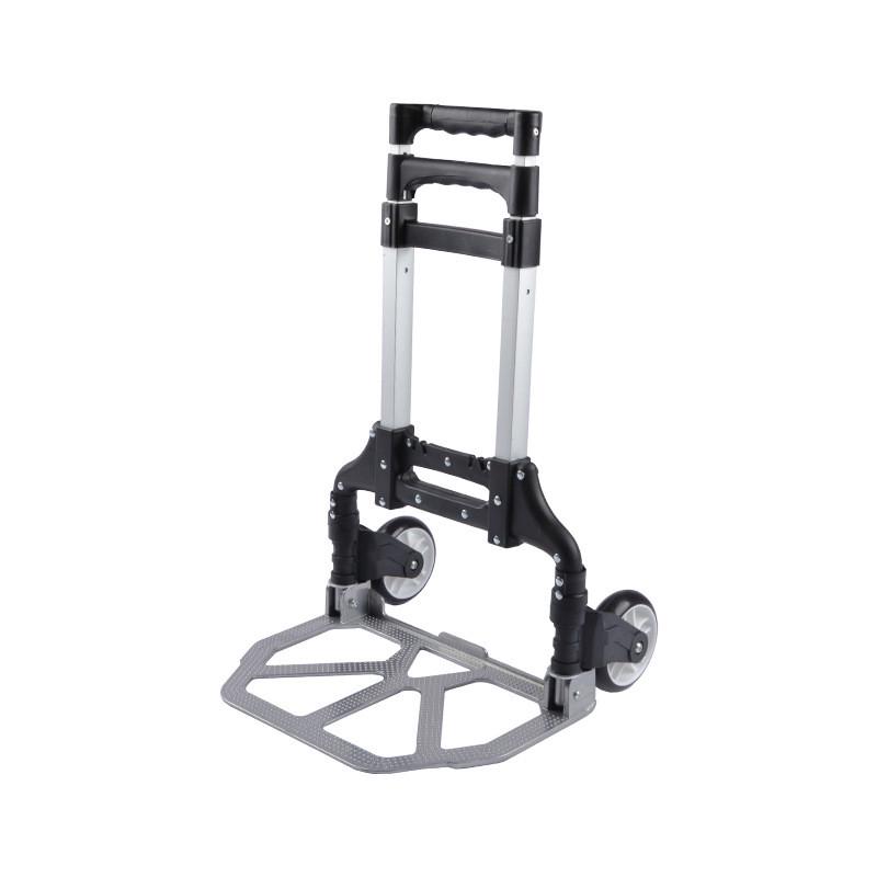 铝合金拉杆载重王便携手拉车购物拉货车行李车小拖车折叠小推拉车