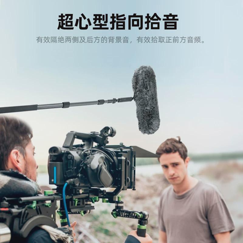 BOYA博雅BM6060L专业影视麦克风相机单反指向性枪式挑杆收音话筒