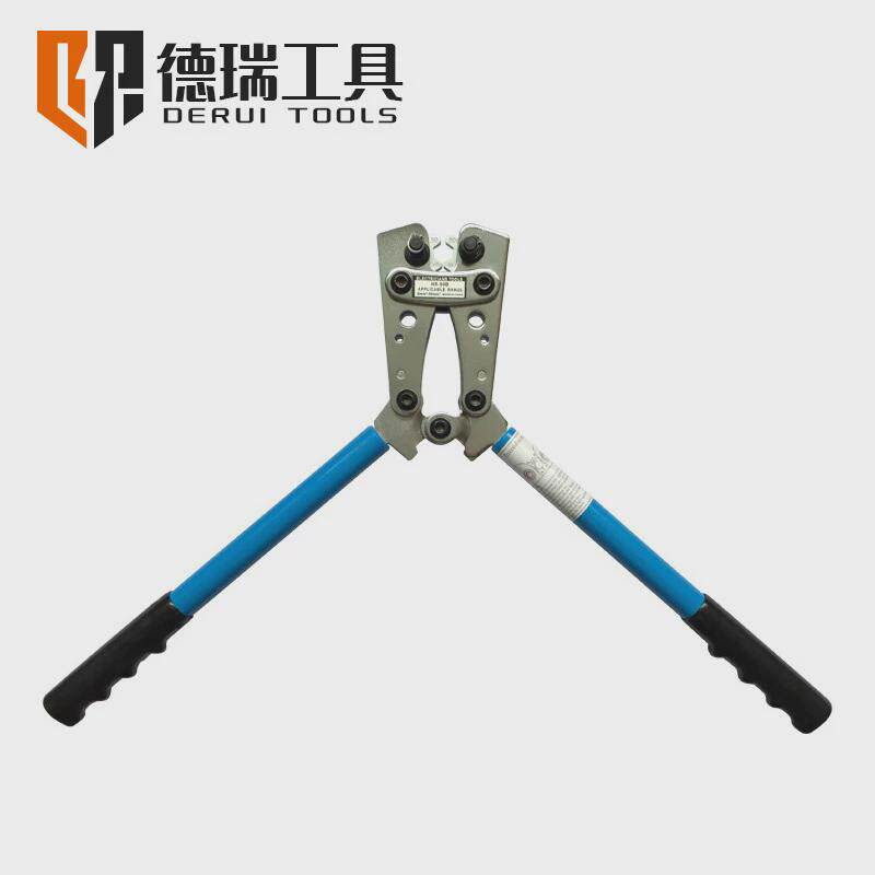 德瑞工具hx-50b/50sc/50d大型y.o端子压著钳省力铜鼻子压接钳