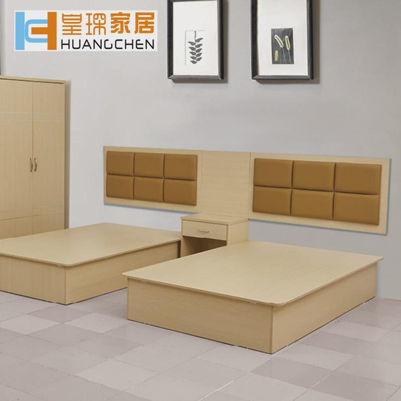 皇琛酒店宾馆板式床全套家具租房简易快捷旅店公寓床套房民宿工程