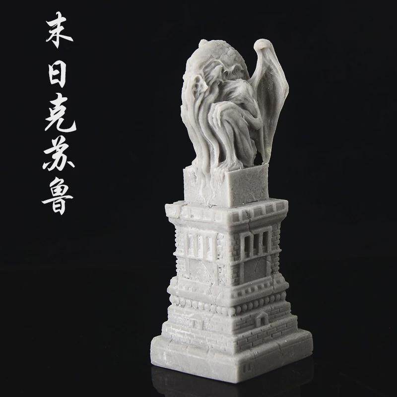 邪神克苏鲁神话 gk手办模型 章鱼旧日支配者树脂雕像白模鱼缸造景