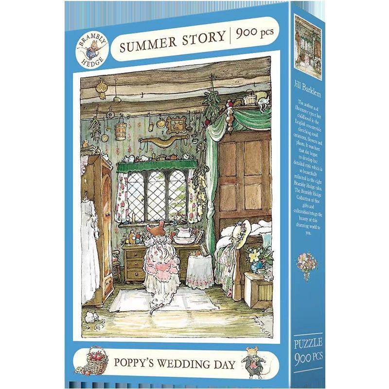 VOX拼图成人版减压解闷900片手绘插画田园乡村风野蔷薇的故事拼图,玩具/童车/益智/积木/模型,拼图/拼板,淘宝优惠券,粉丝福利购,淘宝优惠卷