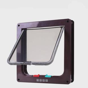 墙洞猫门出入门双向宠物自由进出门大中小号闭合狗窝猫猫洞洞门