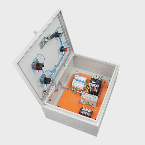 水泵户内户外控制箱冷轧钢板机箱11-15kw工地电机风机水泵控制箱