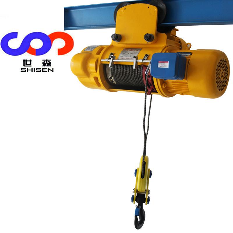 2吨货梯电动葫芦30米固定式提升电机2tx30m钢丝绳卷扬机电动