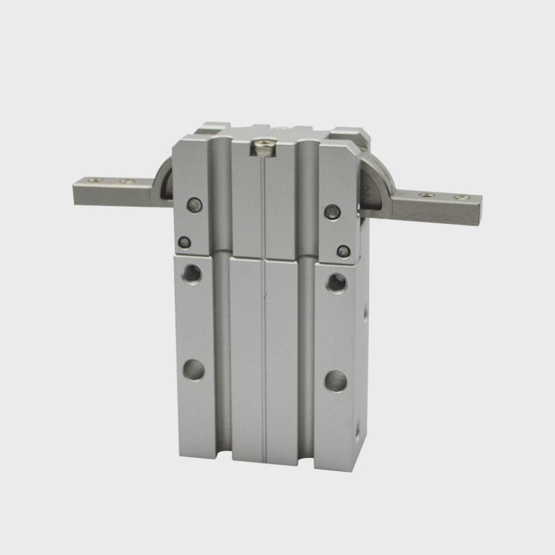 baocn支点开闭度180型气动手指气缸hfr10-20-25-32-n标准型通孔型