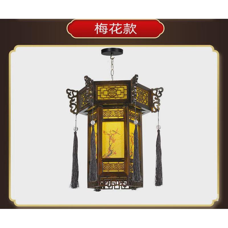 中式仿古宫灯实木广告灯笼吊灯餐厅茶楼阳台古建酒店廊道装饰灯具