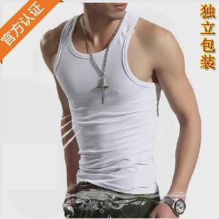 Men Gym Tnk Tops Bodybuilding Undershirt Fitness Singlet 男