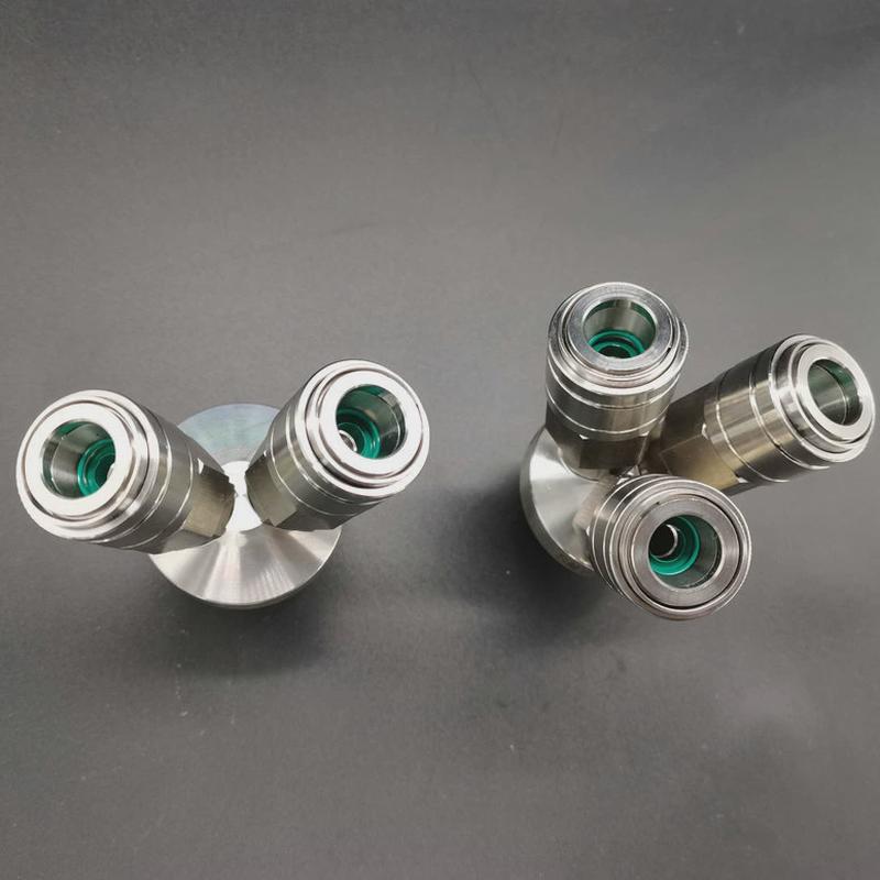 C式快速自锁气动接头圆三通圆二通气管快插工具空压机气泵配件