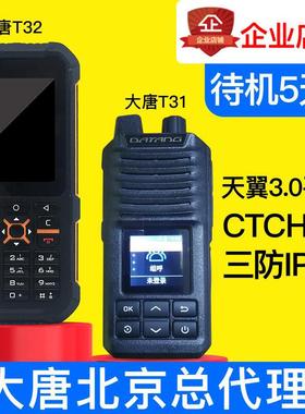 DATANG大唐T33,T32,T31.T30天翼4G全国对讲机电信5g手台5000公里