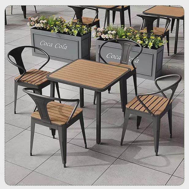 室外庭院露天塑木户外桌椅北欧防水防腐防晒简约别墅阳台休闲桌椅,住宅家具,桌椅套件,淘宝优惠券,粉丝福利购,淘宝优惠卷