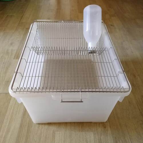 ss4大鼠房笼实验室设备豚鼠笼不锈钢仓鼠繁殖笼基础笼动物饲养