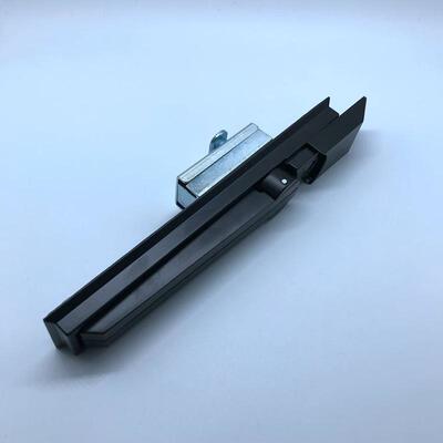 ms830机柜无拉杆平面锁，工业柜门锁，配电箱门锁，机箱黑色锁