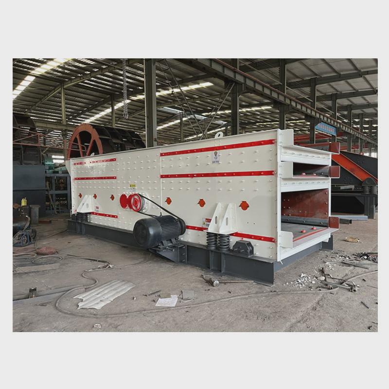 砂石筛沙机振动分离设备建筑物料筛分机多层矿用振动筛厂家