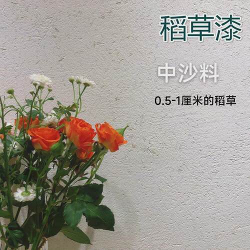生态稻草漆室内外复古夯土墙泥泥稻草草筋灰民宿艺术质感涂料