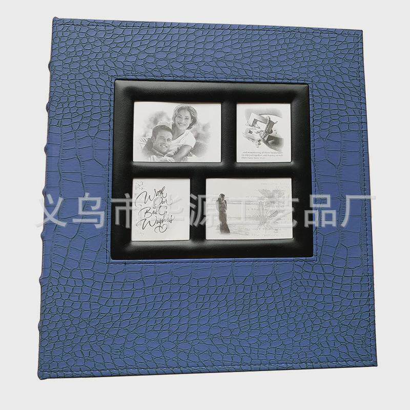 皮质出欧美插页式相册塑装6寸过本可大6寸相片400张500张600张