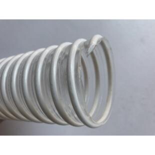 PVC塑筋通风管透明吸尘软管螺旋塑料波纹管100mm110mm内径