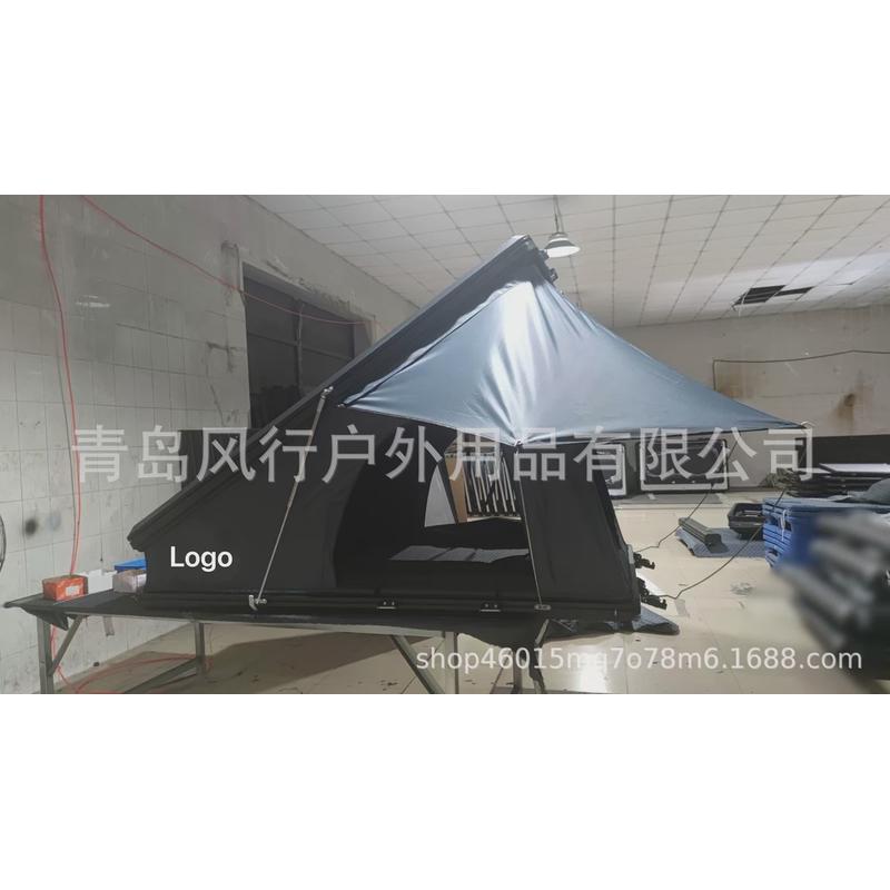 车顶帐篷车载三角款铝合金帐篷户外自驾游源头工厂现货