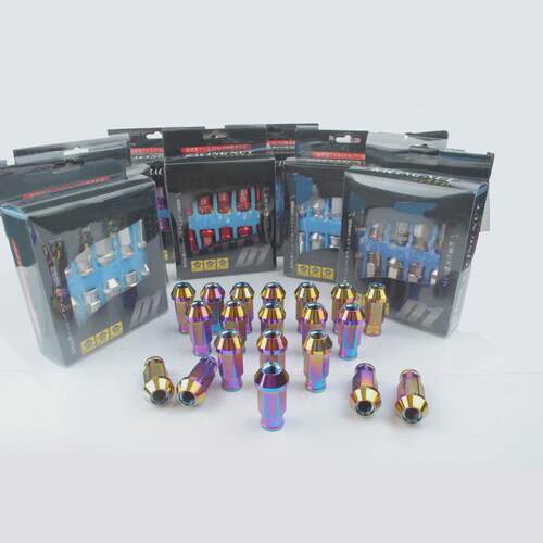 汽车轮胎轮毂盖螺丝轻量化铝合金螺母改装650L轮毂改装轮毂螺母