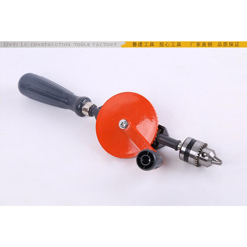 大号手摇钻3/8打孔钻模型木工钻微型钻木工手动工具