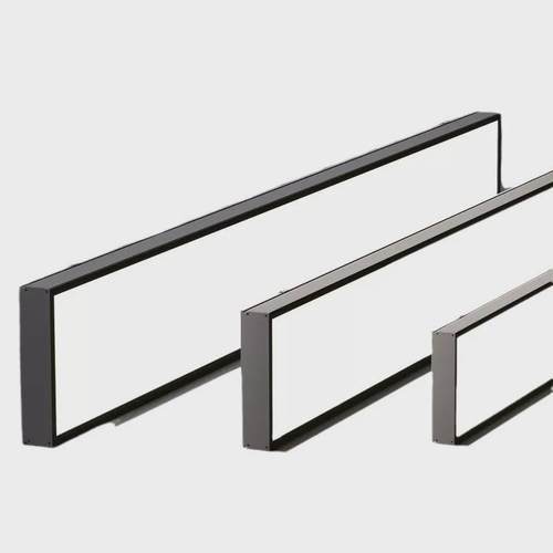 led长条灯健身房超市餐厅办公室吊灯照明现代商用吸顶吊线办公灯