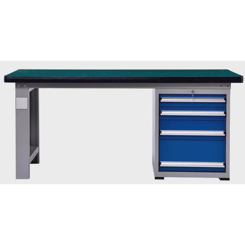 重型钳工台维修台防静电工作台生产操作台学校实训桌三抽耐磨桌