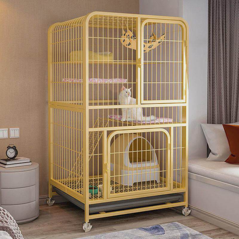 猫别墅笼子家用超大自由空间室内猫咪专用空舍屋不小户型占地