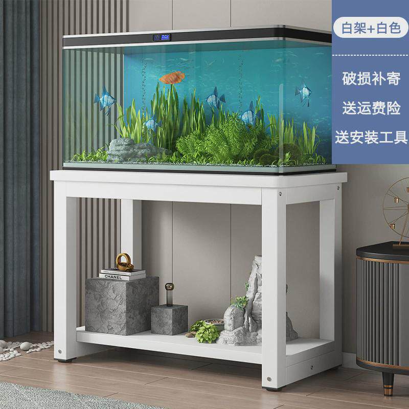 鱼缸架子架钢架钢木底柜客厅金属铁艺置物架桌子底座工厂储物底架