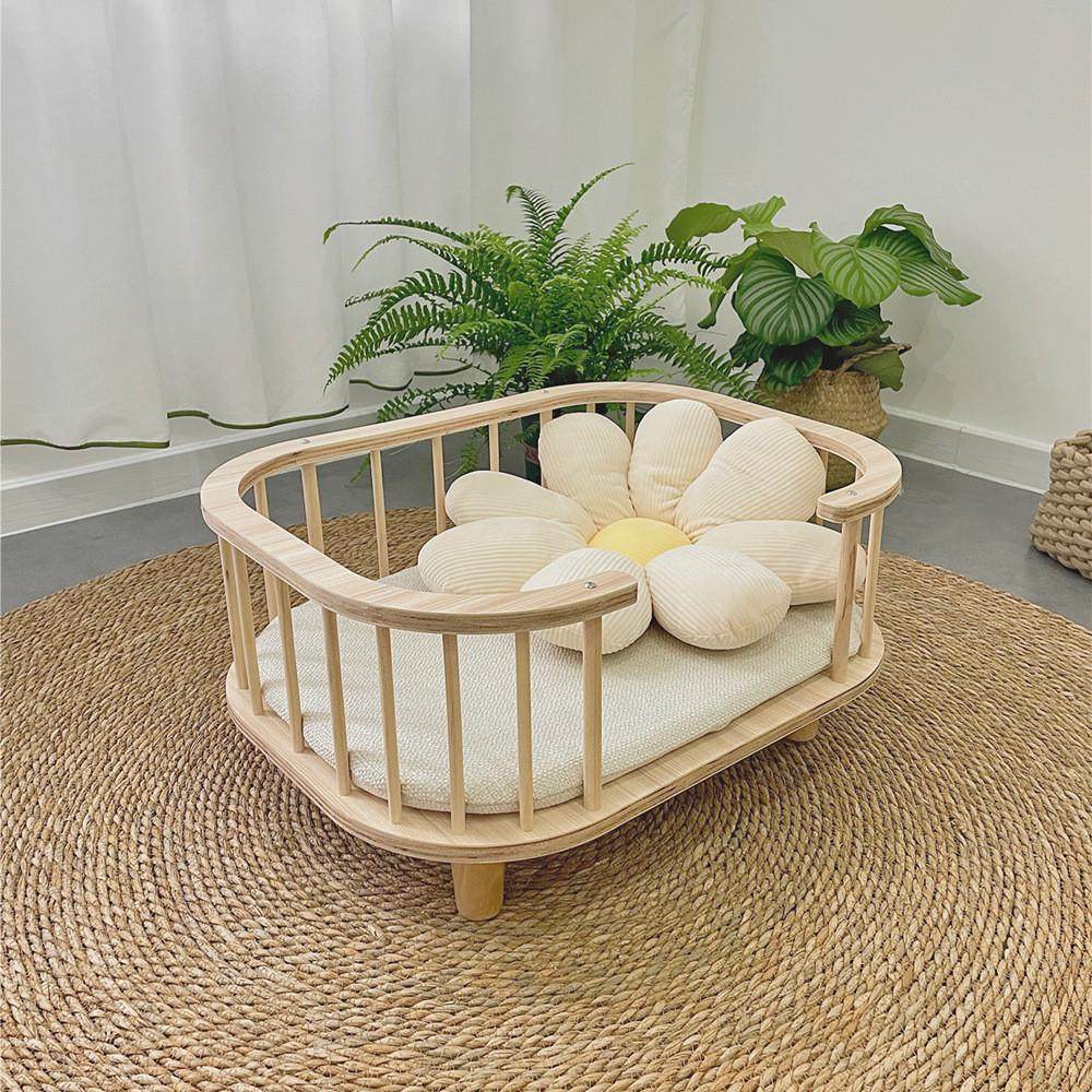 现货实木宠物狗床猫床离地透气四季通用防潮可拆宠物窝中小型犬床,宠物/宠物食品及用品,猫笼子/猫别墅,淘宝优惠券,粉丝福利购,淘宝优惠卷