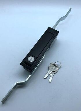 ms731-1生久黑色连杆锁门锁电柜门锁，工业配电箱，，机箱机柜锁