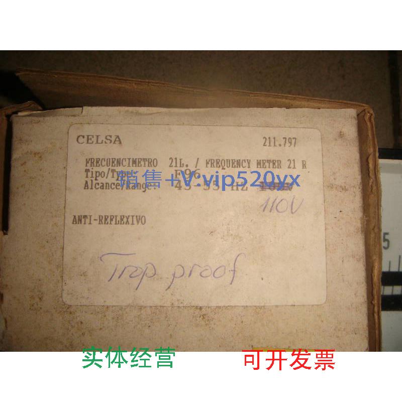 现货供应CELSA频率表F96（45-55HZ）