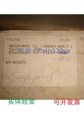 现货供应CELSA频率表F96（45-55HZ）