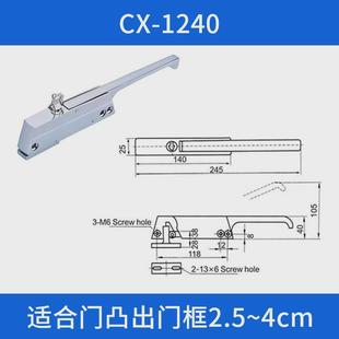 1200冷库门锁执手锁碰锁把手工业烘箱门把手烤箱门拉手锁具工业门