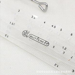 蝴蝶缩放制图尺 8倍有机玻璃sf10倍缩放绘图制图尺放大设计工具