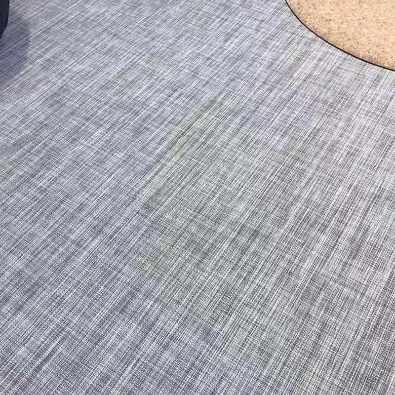 编织纹地板pvc编织酒店地毯阻燃创意艺术地板革展厅画廊防滑地垫