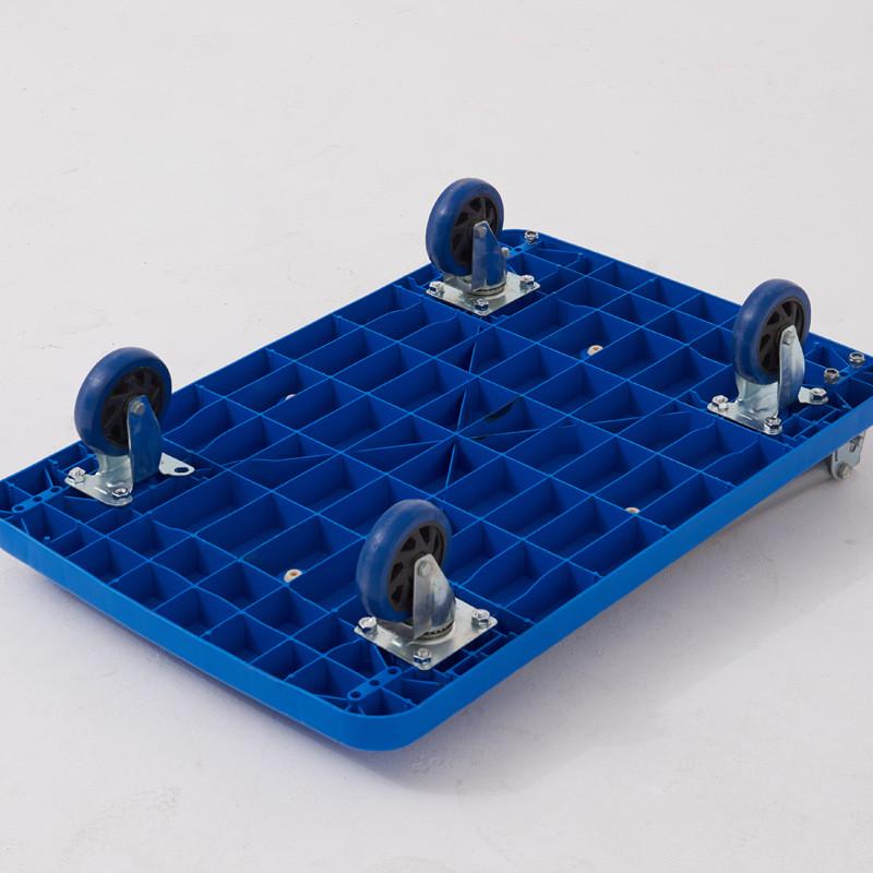 厂家手推车折叠静音推车折叠平板车塑料小推车手推车搬运板车工厂