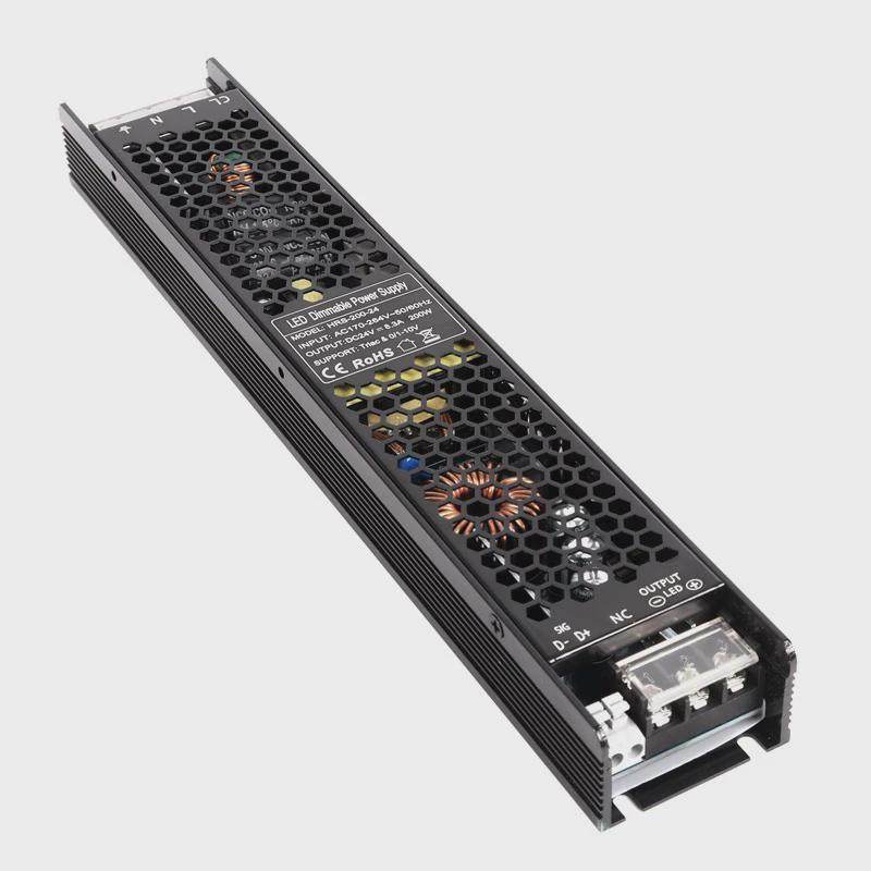 0-10V调光电源24V200W可控硅调光电源HRS调光电源