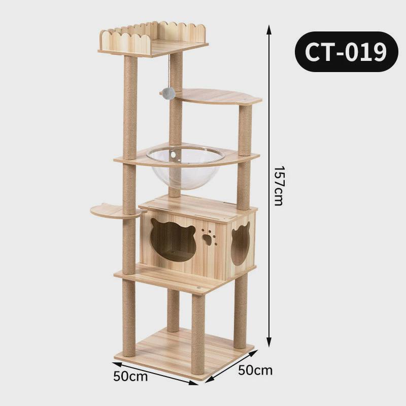 猫爬架猫树猫架宠物用品猫咪家具猫爬架专用大猫工厂定制ct-019