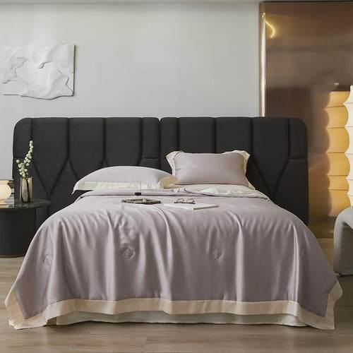 丝滑60支兰精天丝夏凉被四件套夏天裸睡夏季简约凉感空调被可机洗